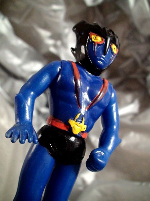 デビルマン ⑥ 当時物 無版権 パチ怪獣 悪魔デーモン族 ソフビ人形 1972年「検 永井豪 タカトク ポピー 旧バンダイ メディコム タケミ 東映_画像2