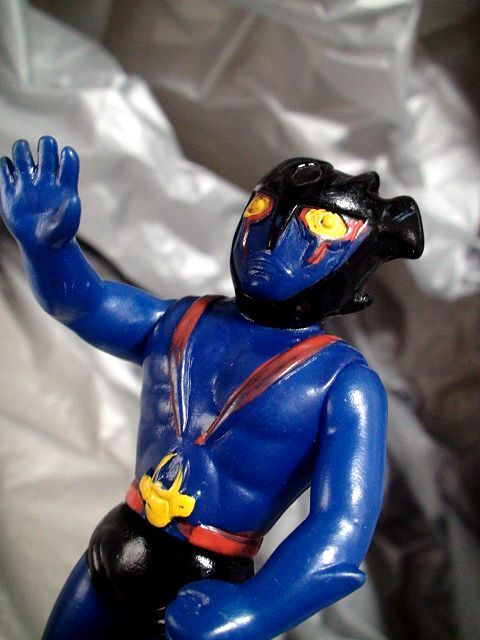 デビルマン ⑥ 当時物 無版権 パチ怪獣 悪魔デーモン族 ソフビ人形 1972年「検 永井豪 タカトク ポピー 旧バンダイ メディコム タケミ 東映_画像9