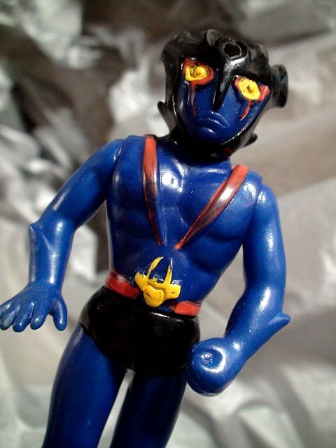 デビルマン ⑥ 当時物 無版権 パチ怪獣 悪魔デーモン族 ソフビ人形 1972年「検 永井豪 タカトク ポピー 旧バンダイ メディコム タケミ 東映_画像4