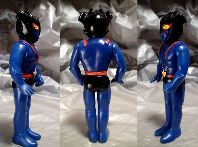 デビルマン ⑥ 当時物 無版権 パチ怪獣 悪魔デーモン族 ソフビ人形 1972年「検 永井豪 タカトク ポピー 旧バンダイ メディコム タケミ 東映_画像7