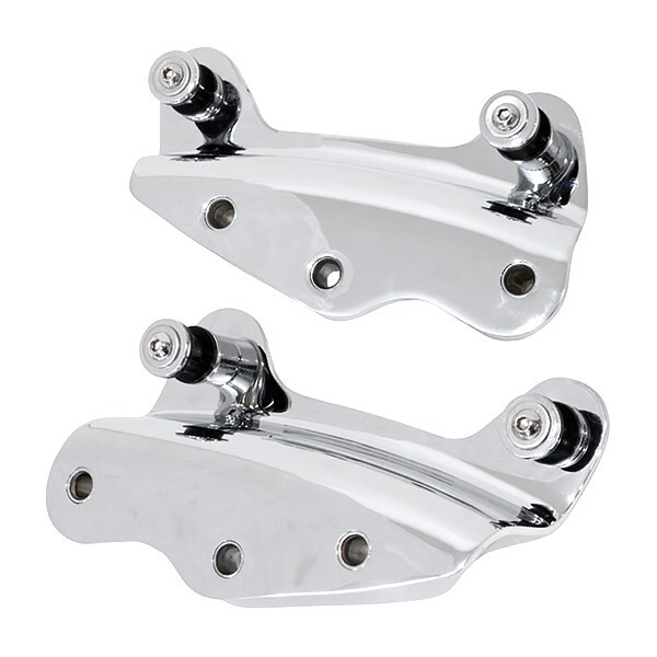 ハーレー FLHT FLHR FLHX FLHTCU FLHTC 09-13年 4ポイント クローム ドッキング ハードウェア キット 【54205-09】デタッチャブル マウント