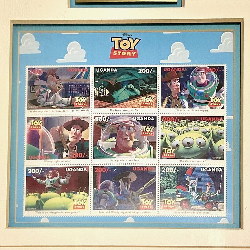 ■スタンプアートギャラリー TOY STORY 限定発売品】ディズニー トイ・ストーリー スタンプギャラリー