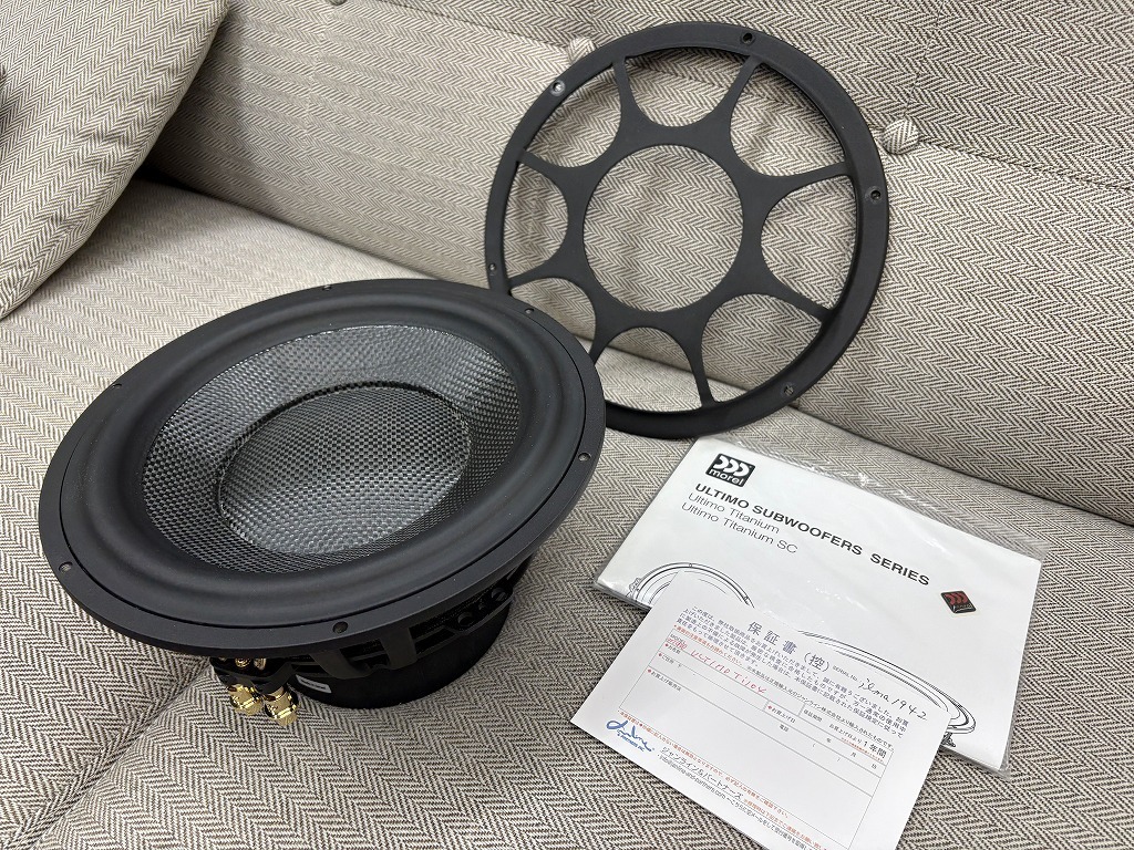 morel ULTIMO 104Titanium ウーファー 25cm Amazon.co.jp: Morel Ultimo Titanium 104 10インチ 4オーム