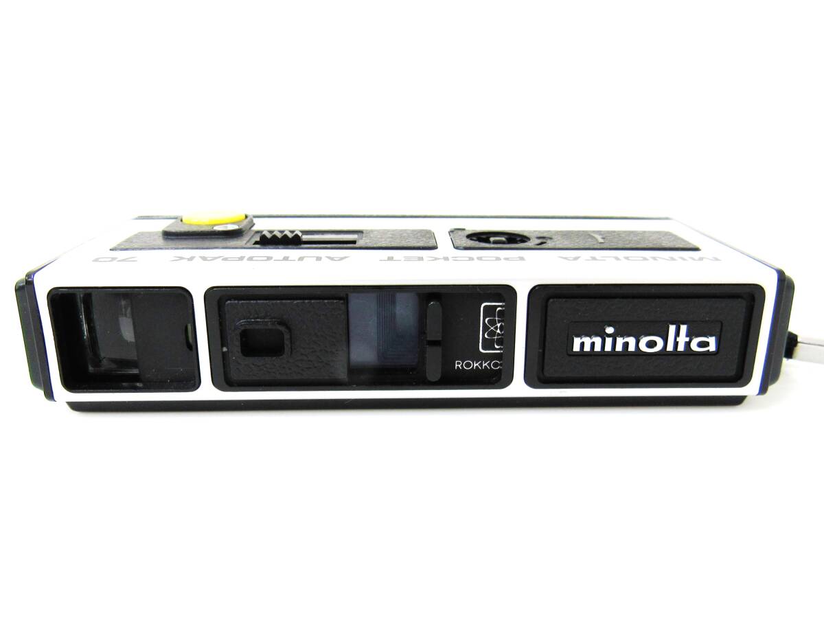 【1円スタート】 ミノルタ MINOLTA POCKET AUTOPAK 70 フィルムカメラ ポケットカメラ コンパクトカメラ 動作未確認 ジャンク品 kd_画像2