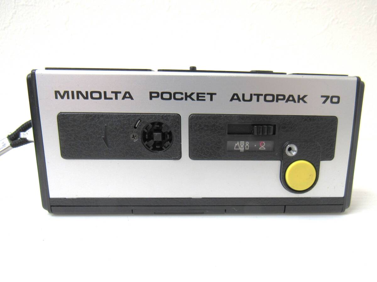 【1円スタート】 ミノルタ MINOLTA POCKET AUTOPAK 70 フィルムカメラ ポケットカメラ コンパクトカメラ 動作未確認 ジャンク品 kd_画像6