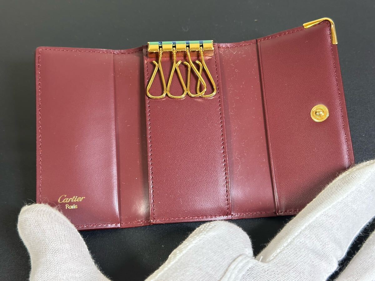 ⭐️Lily★☆様⭐️【未使用】Cartier カルティエ 4連キーケース 未使用 保管品 Cartier カルティエ 4連キーケース マストライン