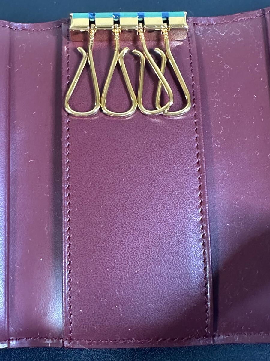 ⭐️Lily★☆様⭐️【未使用】Cartier カルティエ 4連キーケース 未使用 保管品 Cartier カルティエ 4連キーケース マストライン