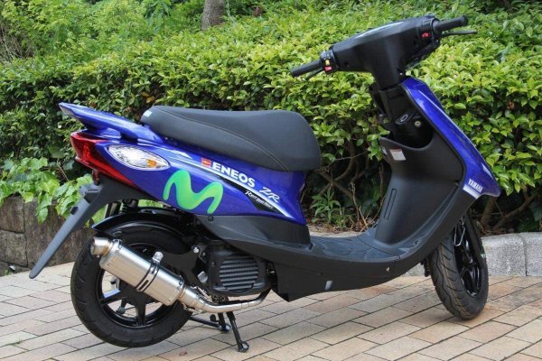新品 未使用 4st JOG ジョグ マフラー ZR SA58J バイクマフラー O2センサー対応 デルタ ステンレス カスタム パーツ ヤマハ dlt-008