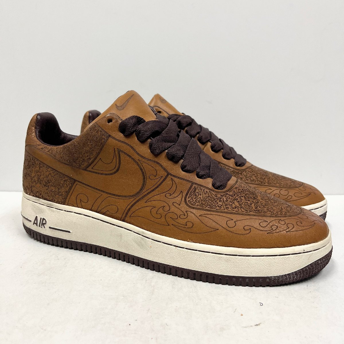 AIR FORCE 1 "LASER" 308430-221 (ミディアムブラウン/ミディアムブラウン/セイル/エルドラド)