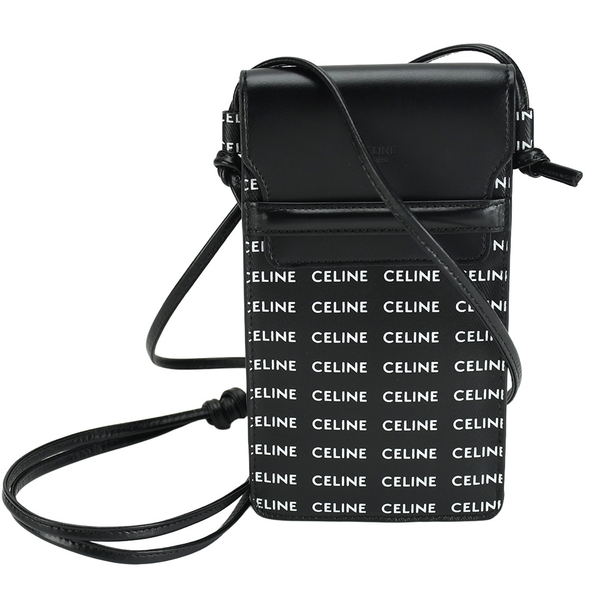 セリーヌ CELINE フォンポーチ フラップ付き モバイルポーチ