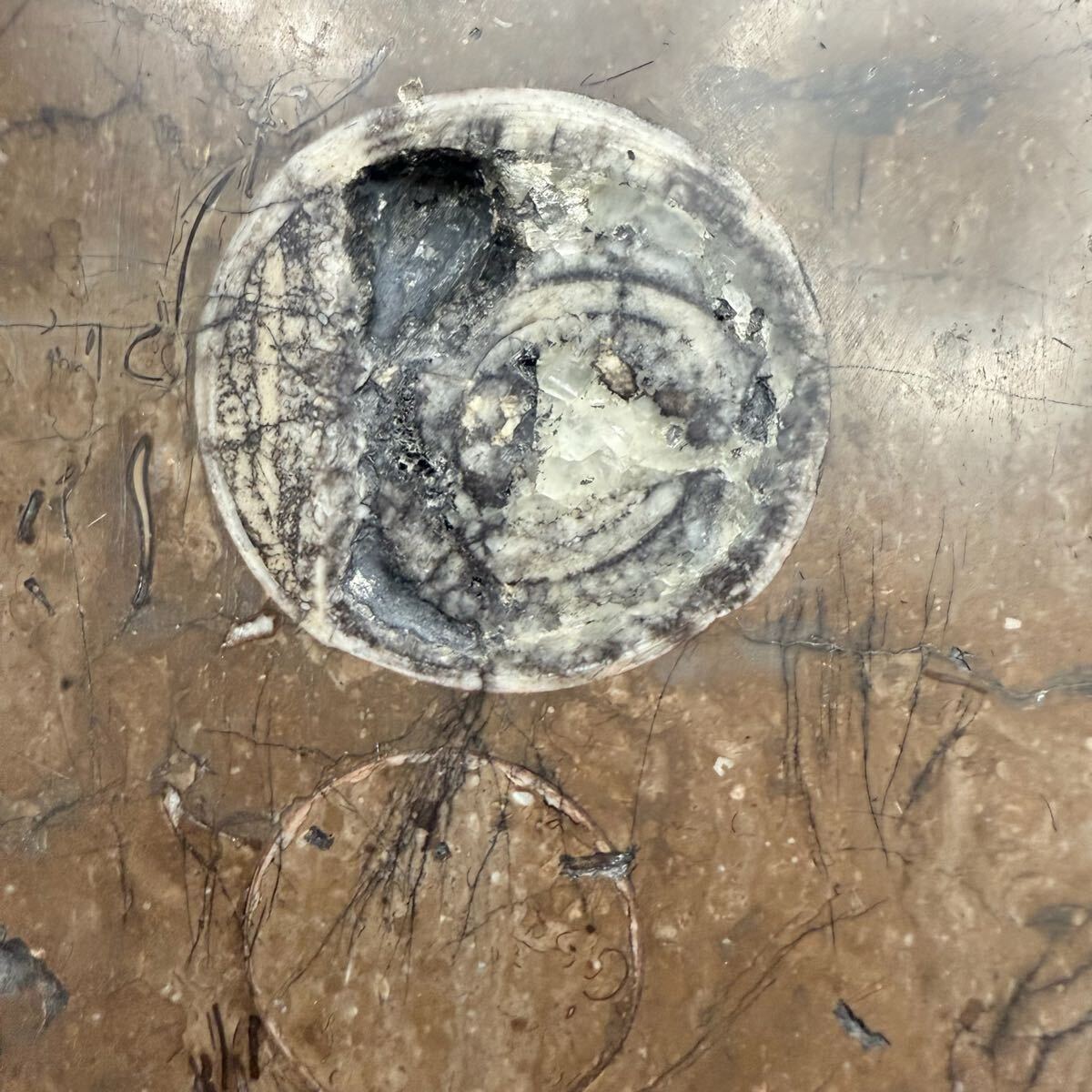 ♦中国古玩 楼閣 龍 漢詩刻紋入 老硯 古硯 古玩 文房四宝 古美術品 骨董品 GY-中国古美術 時代物 硯 古硯 書道具 文房具 文房四宝 彫刻 日