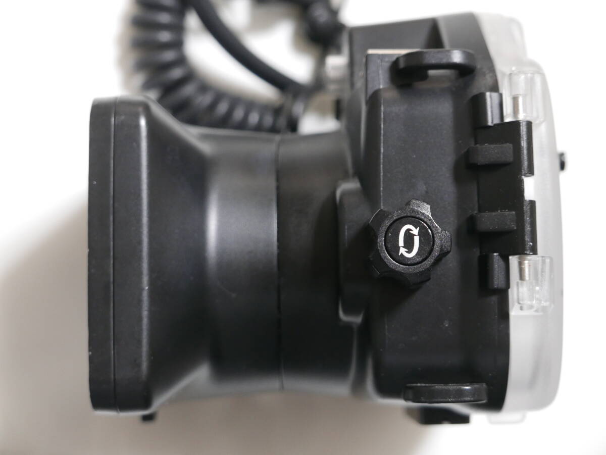 Panasonic Lumix LX100対応 高品質ダイビングカメラハウジング 40m防水 自作バラスト(鉛板)付_画像5