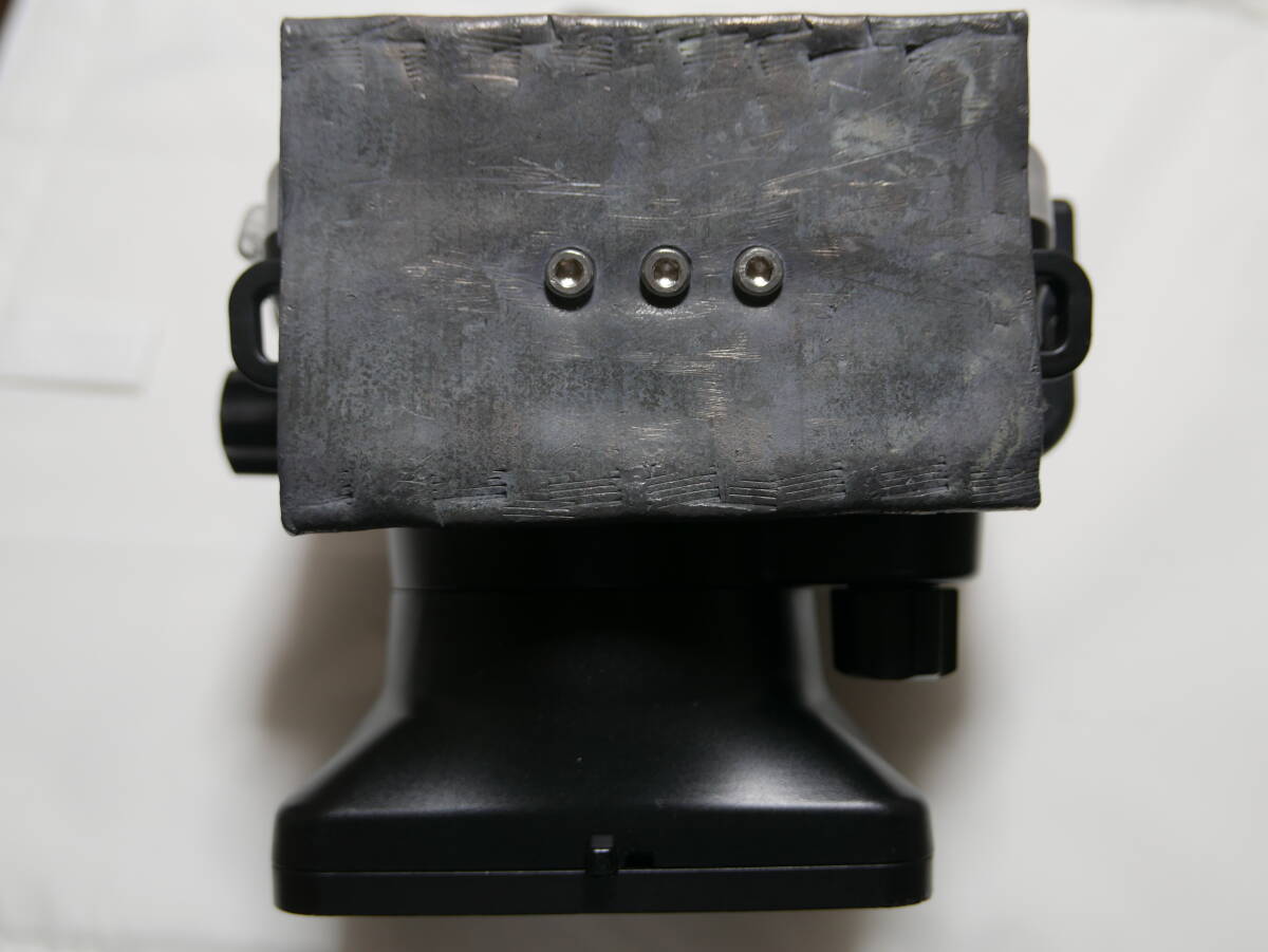 Panasonic Lumix LX100対応 高品質ダイビングカメラハウジング 40m防水 自作バラスト(鉛板)付_画像9