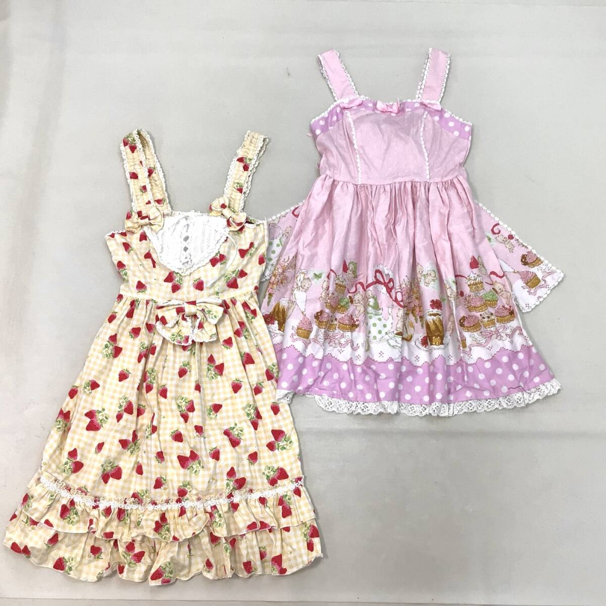 【新品】LIZ LISA キュロット 花柄 総柄 リボン サイズ0 □LIZ LISA, Ank Rouge 他 量産型 ワンピース ボトムスなど 11点