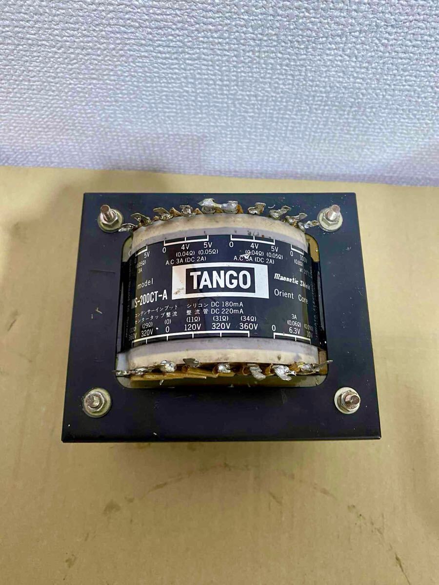 中古 TANGO タンゴ 伏型パワートランス シールド付き MS-360 中古 TANGO タンゴ 伏型パワートランス シールド付き MS-360 MS