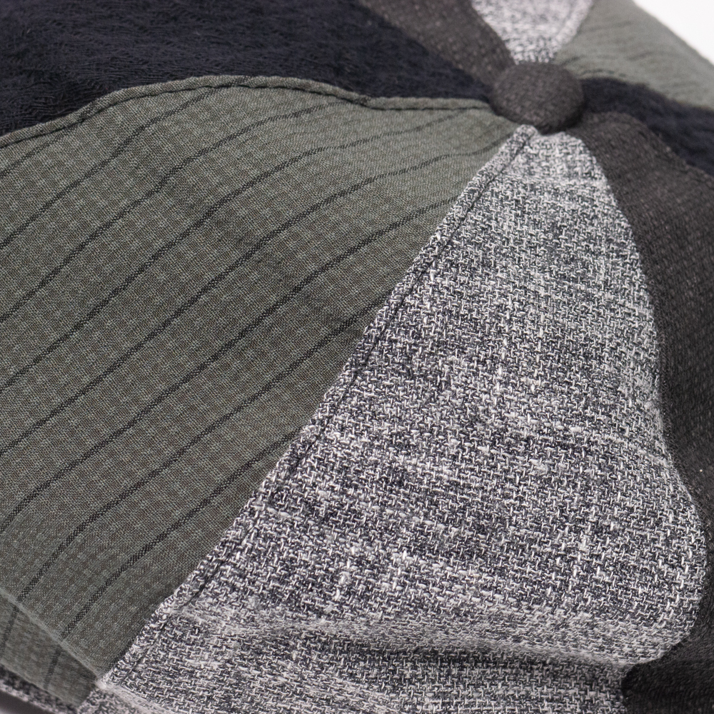 新品 SENSE OF GRACE パッチワークキャスケット ブラック_画像4