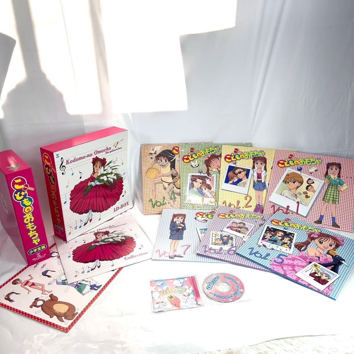 こどものおもちゃ LD-BOX 1円】【美品】レーザーディスクLD-BOX こどものおもちゃ小学生