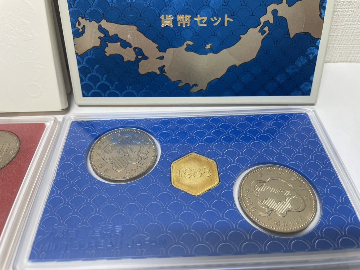 【造幣局 】ミントセット 昭和63年 1988年 6セット 造幣局 】ミントセット 昭和63年 1988年 6セット 貨幣セット