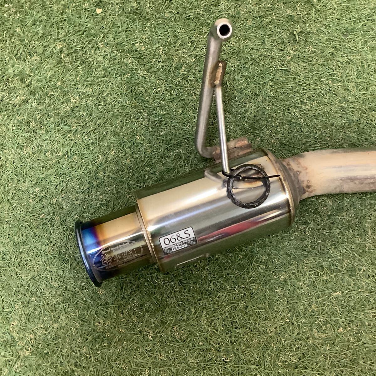 柿本改 GT box 06&S マフラー S44332 MH34S ワゴンR MK32S MK42S スペーシアカスタム 管番3330_画像2