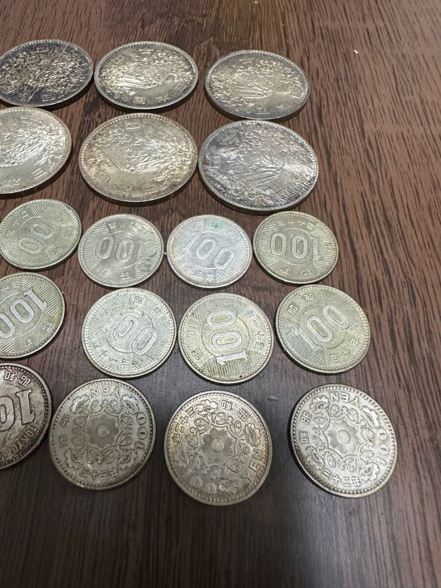 東京オリンピック 1000円 稲穂 鳳凰 銀貨 昭和100円 硬貨 コイン 東京オリンピック 1000円 稲穂 鳳凰 銀貨 昭和100円 硬貨 コイン