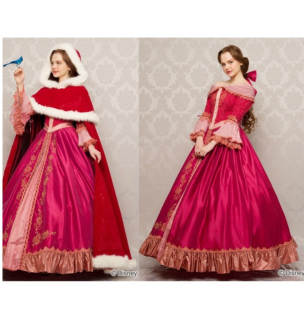 美女と野獣 ベル 愛の芽生え 冬ドレス シークレットハニー 美女と野獣 ベル 愛の芽生えドレス&ケープ