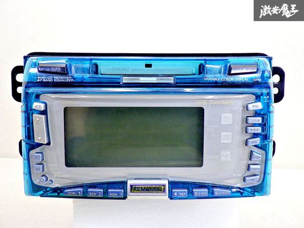 ケンウッド製2DIN CD/MDデッキ DPX-770MD Yahoo!オークション - 希少動作品 ケンウッド製2DIN CD/MDデッキ