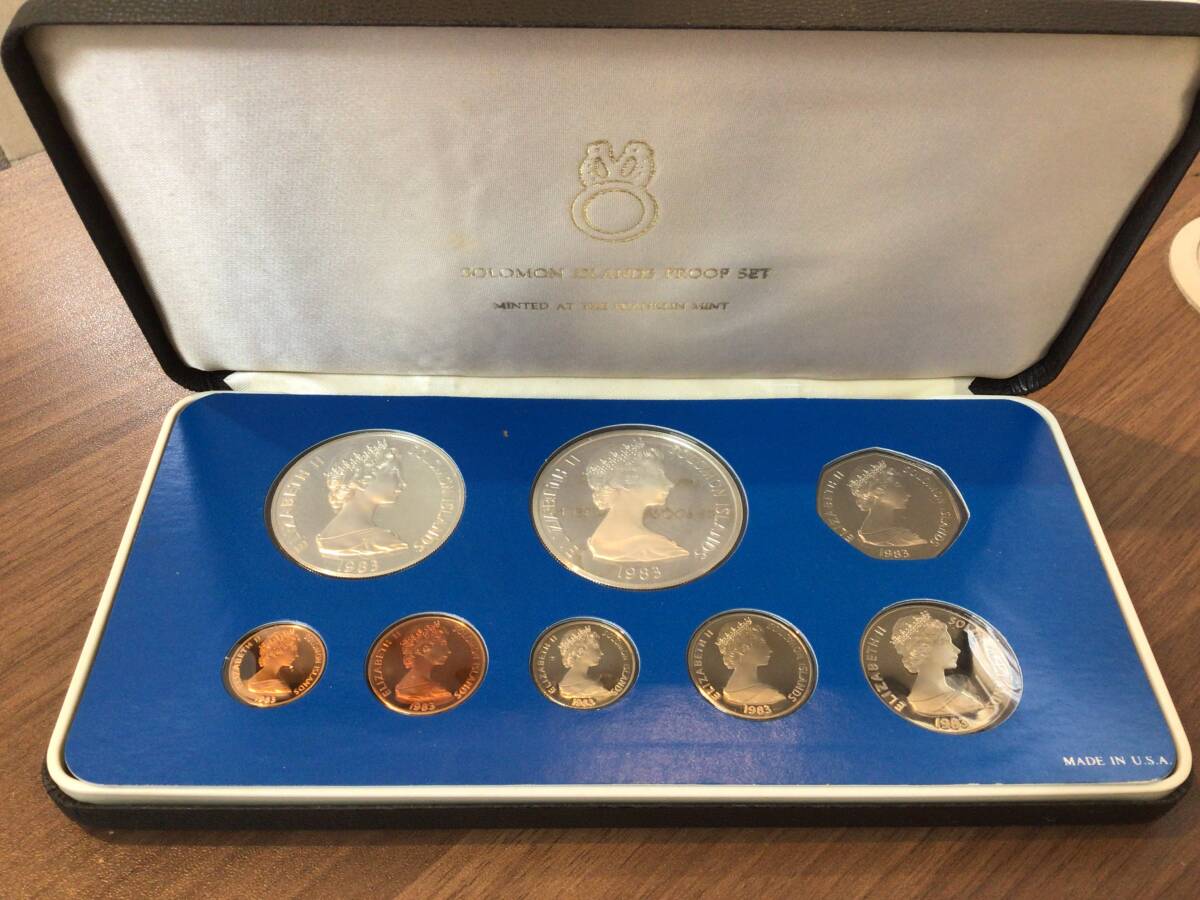 5257□未開封 フランクリンミント 1983年 ソロモン諸島 SOLOMON
