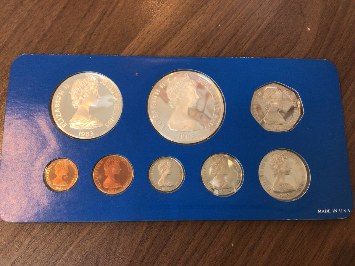 5257□未開封 フランクリンミント 1983年 ソロモン諸島 SOLOMON