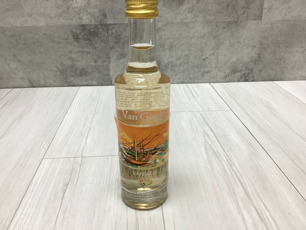 2340■未開栓 Van Gogh VODKA GIN ヴァンゴッホウオッカ ジン スピリッツ 酒 50ml 洋酒_画像1