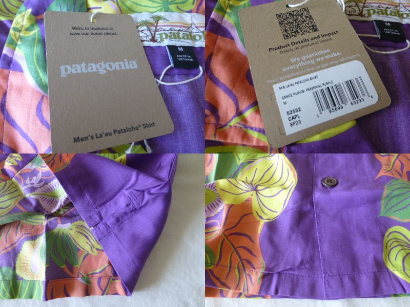 未使用!! patagonia M'S LA’AU PATALOHA SHIRT SP23モデル メンズ パタロハ シャツ -M- パタゴニア PATAGONIA PATALOHA patagonia_画像5