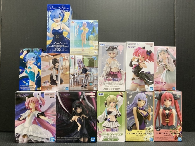 最新プライズ‼︎美少女フィギュアまとめ売り‼︎13体 □【未開封】フィギュア 美少女 プライズ 13体まとめセット ⑤