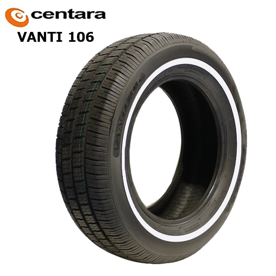 ●185/65R14 86H WW CENTARA VANTI 106 25年製 ホワイトリボン 新品 サマータイヤ 4本送料込￥32,800～ ①_画像1