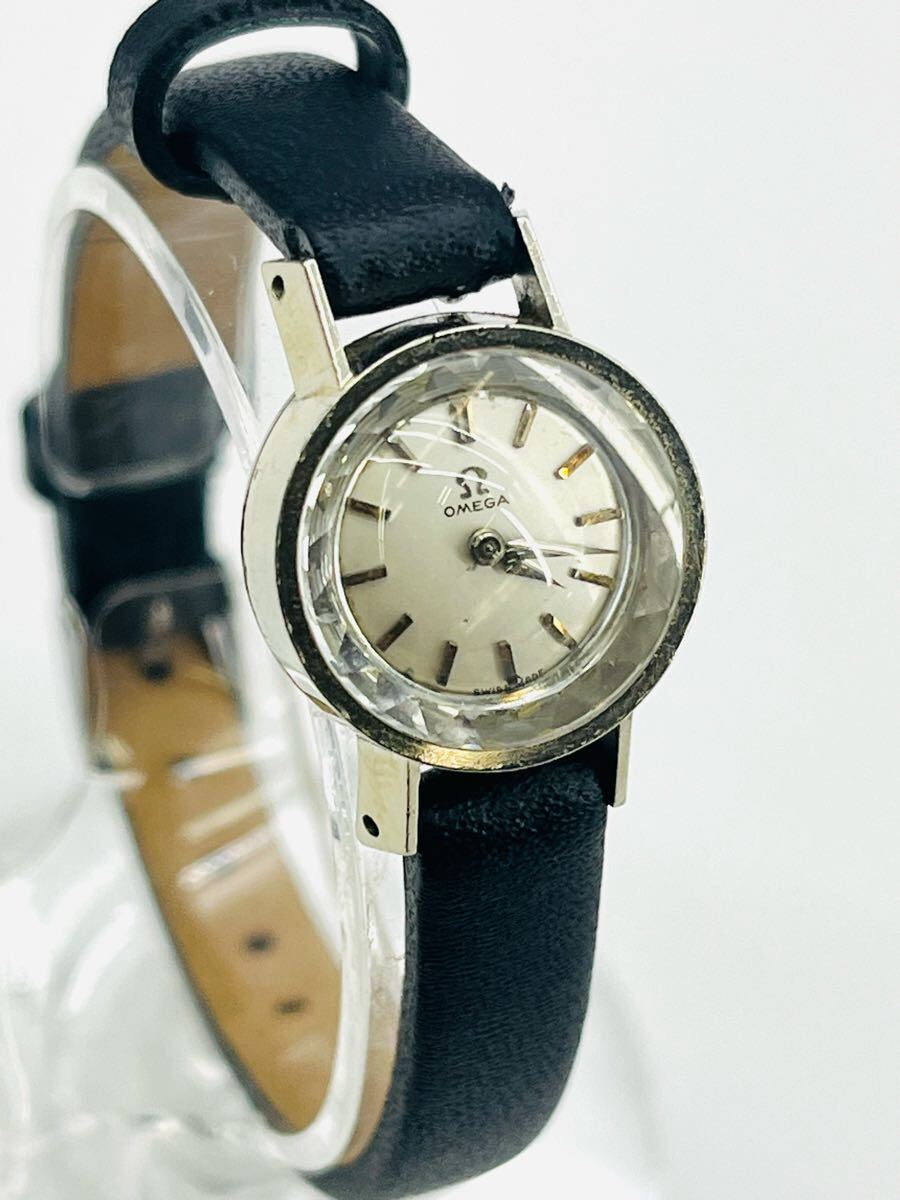 OMEGA オメガ レディース 手巻き 腕時計 ジャンク ◎1円【ジャンク】OMEGA オメガ K18 750 手巻き 腕時計 カット