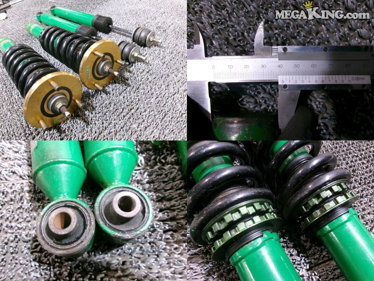 RR1 エリシオン TEIN テイン SUPER WAGON ネジ式 車高調 減衰調整 1台分 RR2 RR3 RR4 RR5 RR6 等 / S7-1499_画像4
