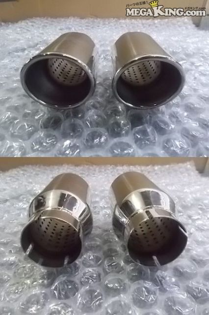 ★新品☆2002年~2005年9月 VW フォルクスワーゲン 9NBBY ポロ 丸目 1.4L NA WOLFIX マフラー ダブル 2本出し / N3-070_画像7