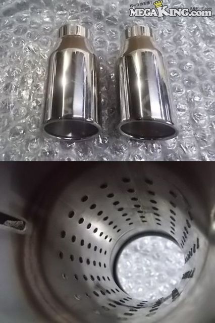 ★新品☆2002年~2005年9月 VW フォルクスワーゲン 9NBBY ポロ 丸目 1.4L NA WOLFIX マフラー ダブル 2本出し / N3-070_画像9