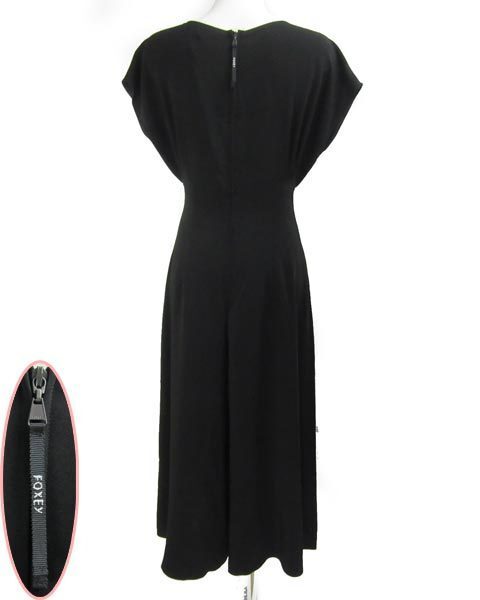 ☆フォクシーニューヨーク42158 VERONA SUITEオールインワン40☆ フォクシー ニューヨーク FOXEY 黒 オールインワン 40