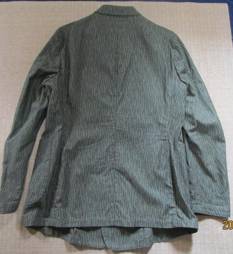 ADITIONAL　　　オリーブグリーン ストライプ ダブルスーツ