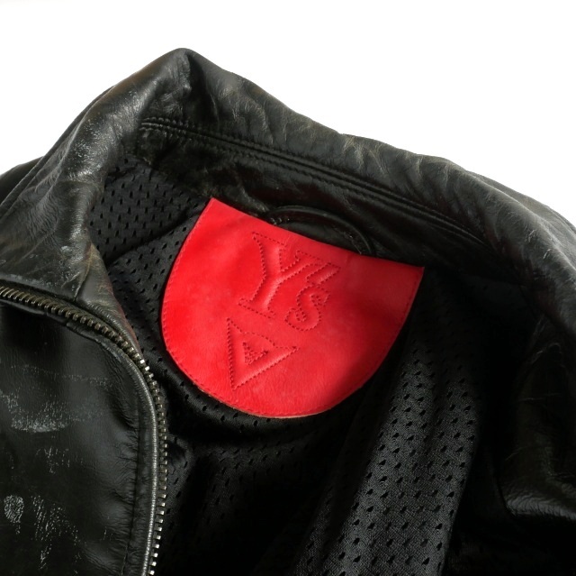 ワイズ Y's ヨウジヤマモト DAINESE レザー ジャケット シングル