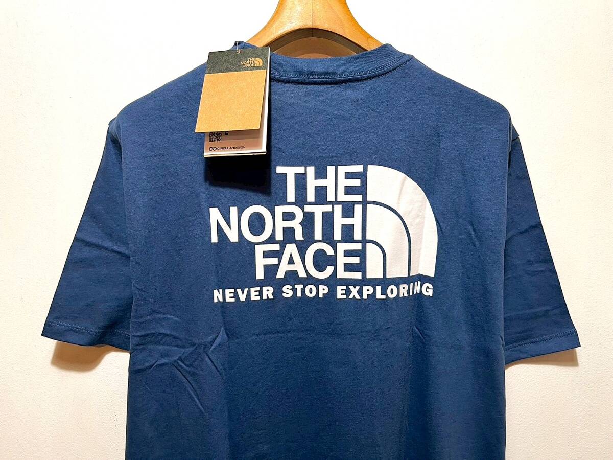 【THE NORTH FACE】バックプリント Tシャツ ブルー / 送料無料 送料無料 新品 正規品 USA限定 The North Face ノースフェイス