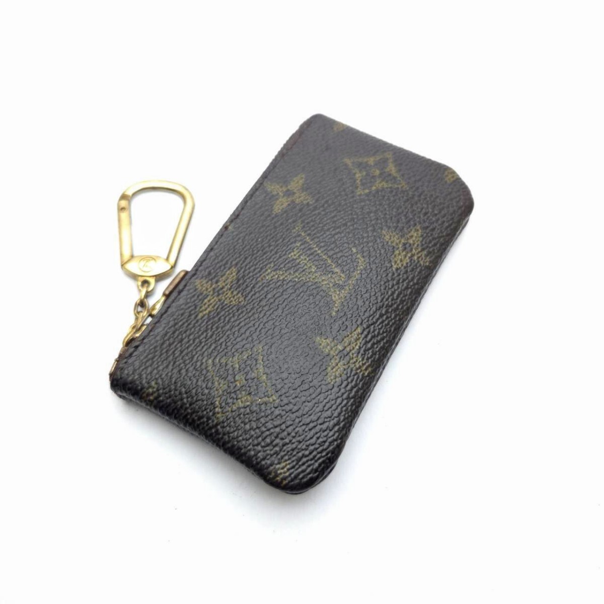 正規品 ルイヴィトン コインケース モノグラム ポシェットクレ 07年スペイン製 ポシェットクレ LOUISVUITTON モノグラム ルイヴィトン コイン
