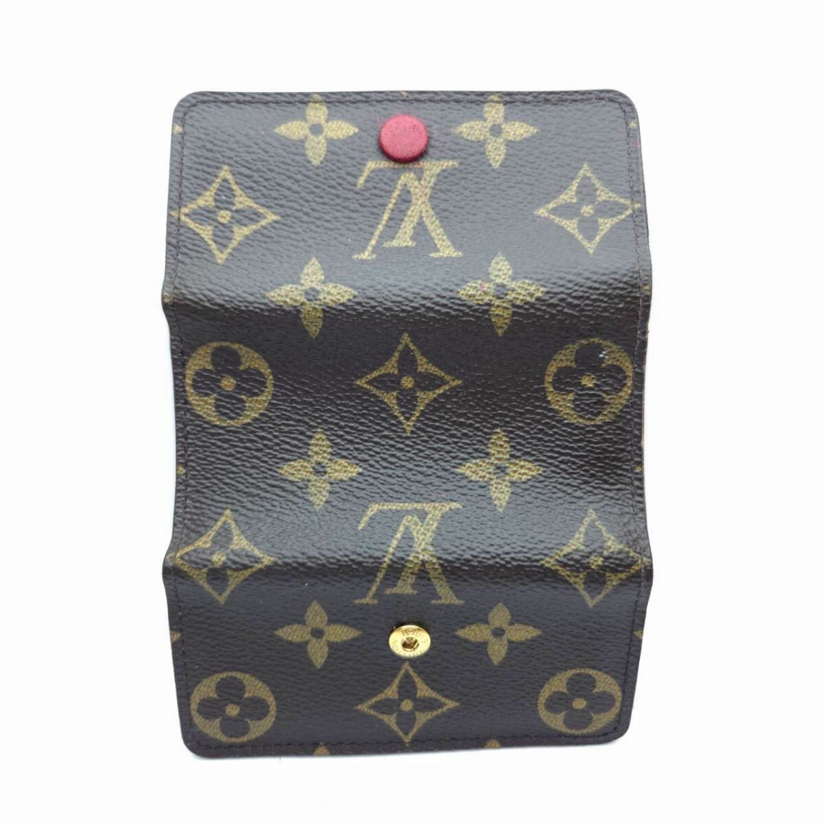 専用‼️【高評価‼️人気を獲得‼️】ヴィトン モノグラム 4連 キーケース キーケース 4連 LOUISVUITTON モノグラム フューシャ メモB4