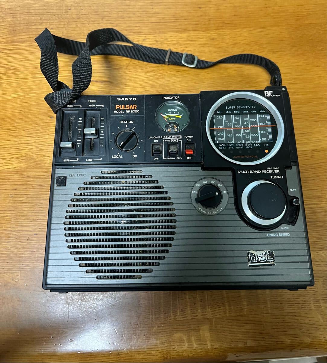 ラジオ・コンポ Sanyo Pulsar model RP 7550 Yahoo!オークション - SANYO PULSAR RP8700 サンヨー パルサー