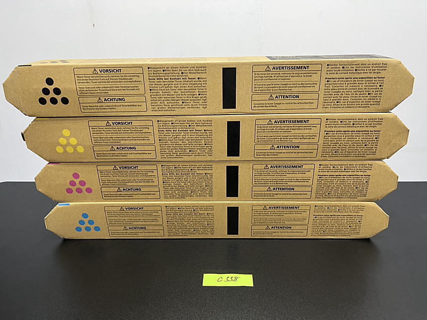 C-558【新品】リコー　RICOH　Pトナー IM C6010　K/C/M/Y　ブラック/シアン/マゼンタ/イエロー　4色4本セット　純正_画像4