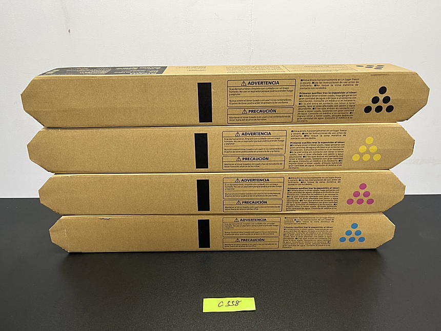 C-558【新品】リコー　RICOH　Pトナー IM C6010　K/C/M/Y　ブラック/シアン/マゼンタ/イエロー　4色4本セット　純正_画像5