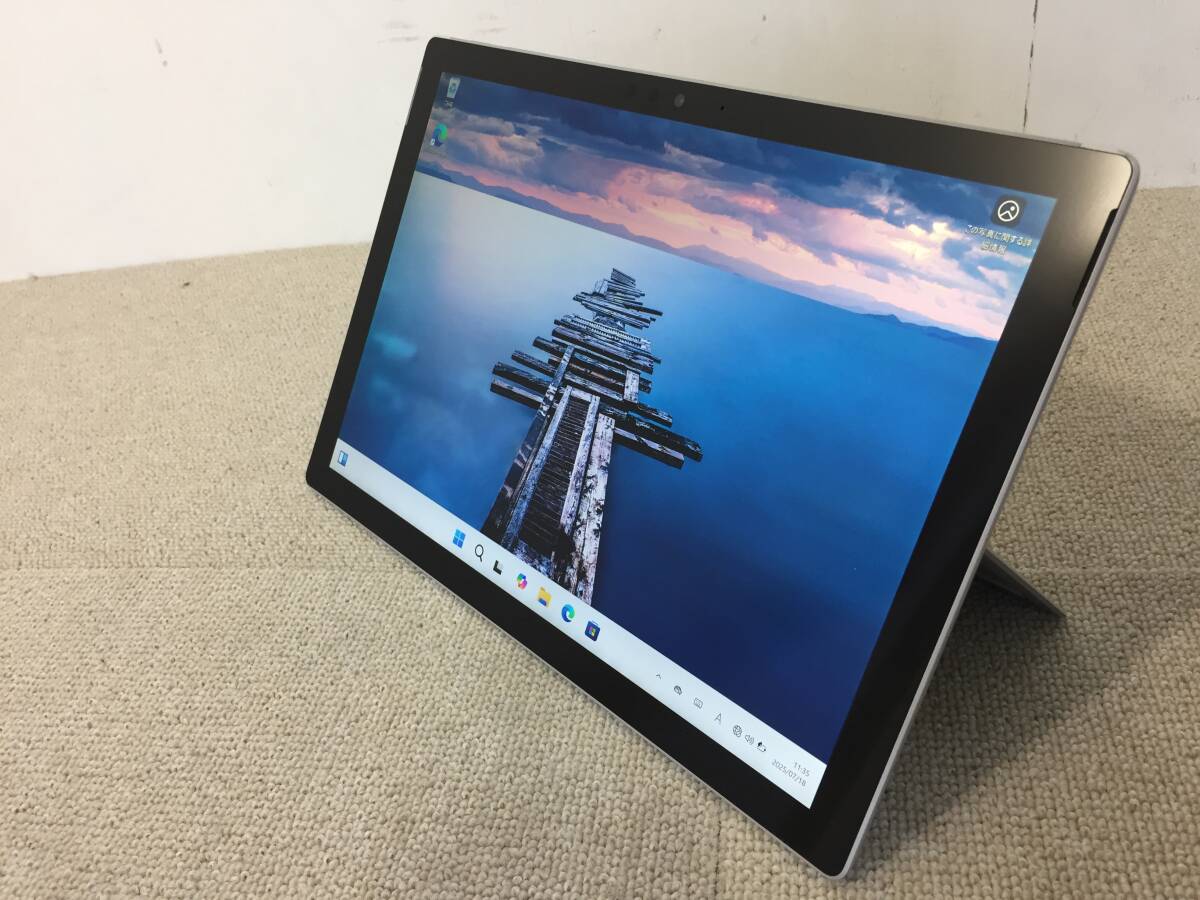 【6】Microsoft Surface Pro 6 1796 Intel Core i7‐8650U 1.9GHz メモリー8GB SSD256GB 12.3インチ Win10Pro タッチパネル