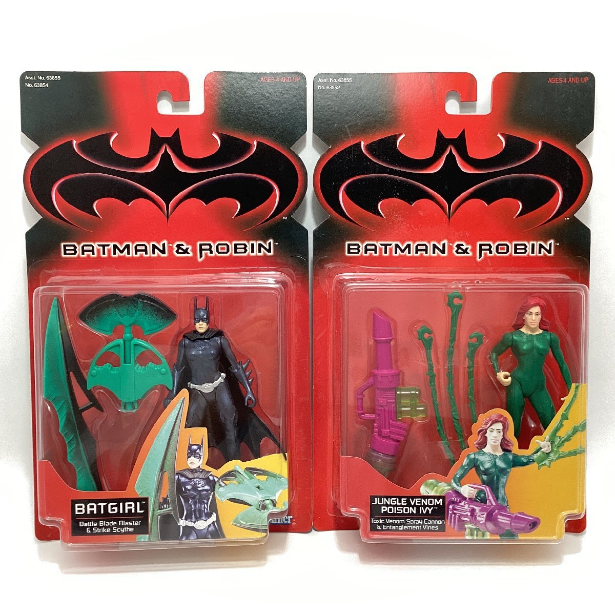 ケナー　バットマン&ロビン　バットガール　フィギュア ワーナーブラザース・スタジオ・ストア バットマン&ロビン