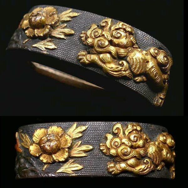 [ меч принадлежности #4083] (. голова ) [ камень чёрный дом ]. произведение .... побудить совершить один товар [ Tang лев .. map ] золотой .. цветная роспись красный медь рыба .. земля цельный .. сила чуть более . произведение 