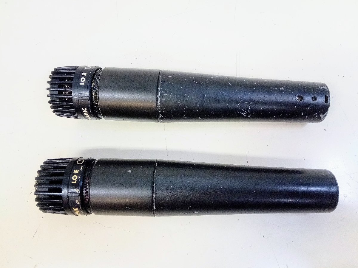 SHURE SM57 ダイナミックマイク ソフトケース付 SHURE SM57 2本セット ダイナミックマイク中古品 ソフトケース
