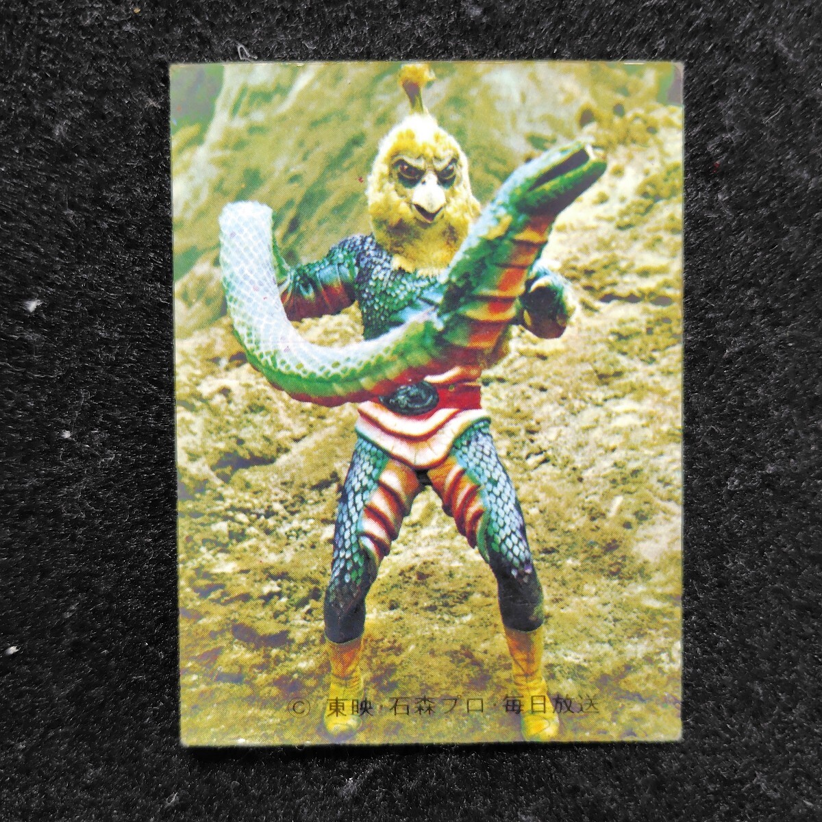 レア!カルビー旧仮面ライダーカード ラッキーカード KR21版 No.444 旧カルビー仮面ライダーラッキーカード 406番 KR20 並品(仮面